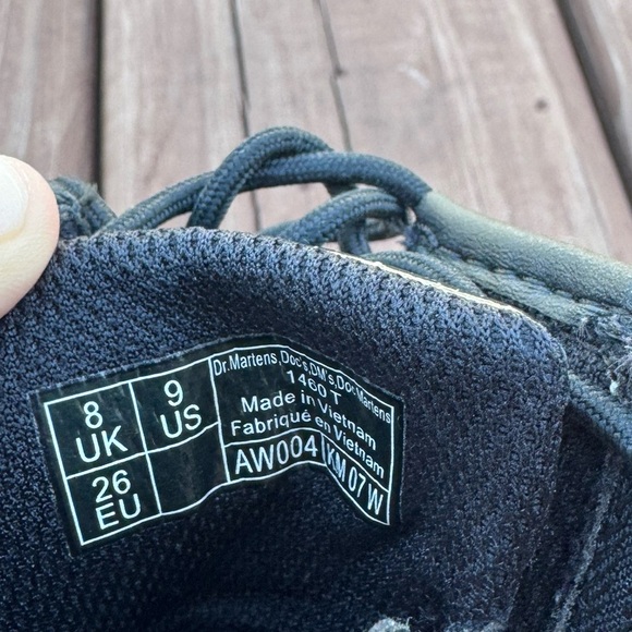 TODDLER 1460 GLITTER LACE UP BOOTS SIZE 9 LIKE NEW CONDITION - Picture 6 of 8